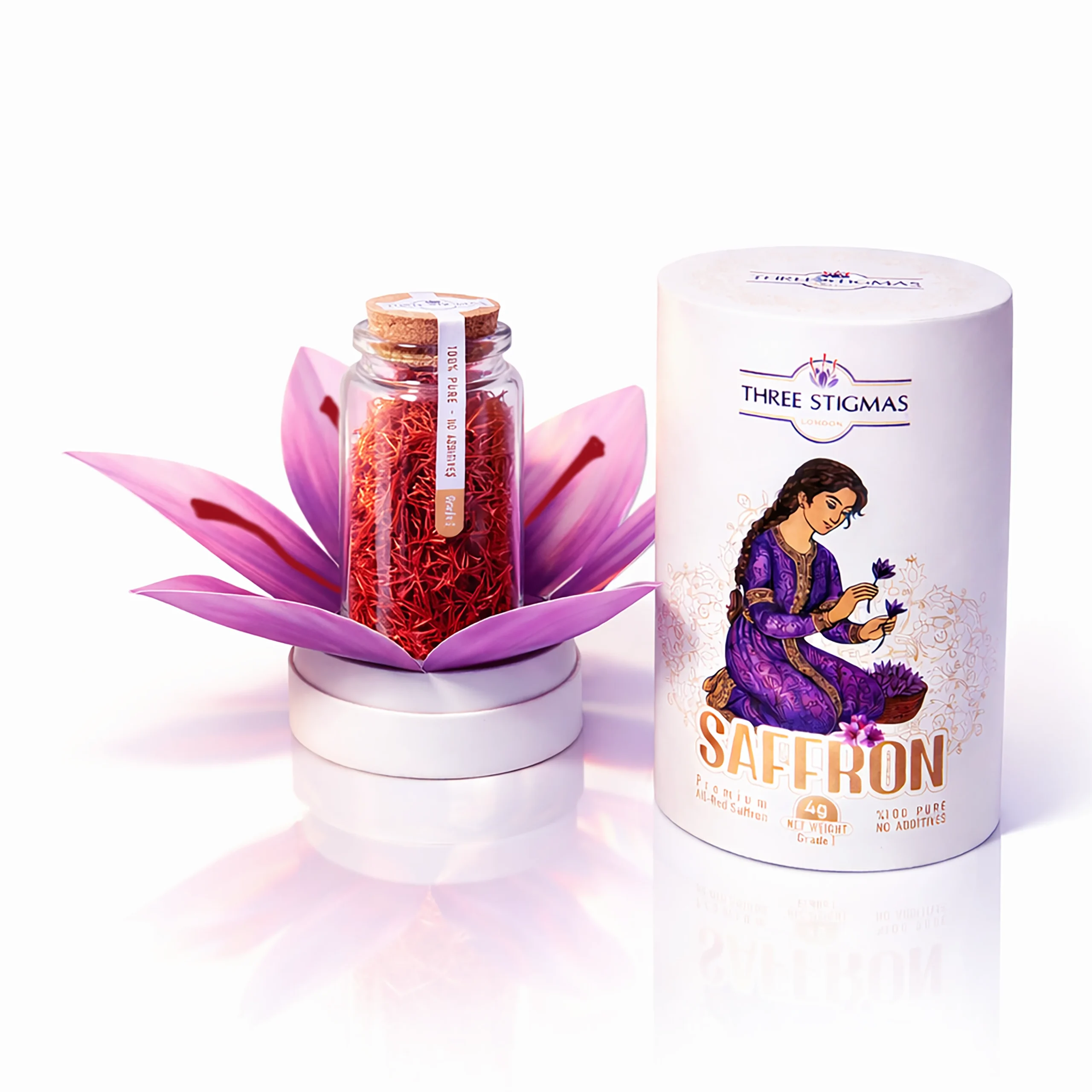 Saffron Moment All-Red Signature Cut